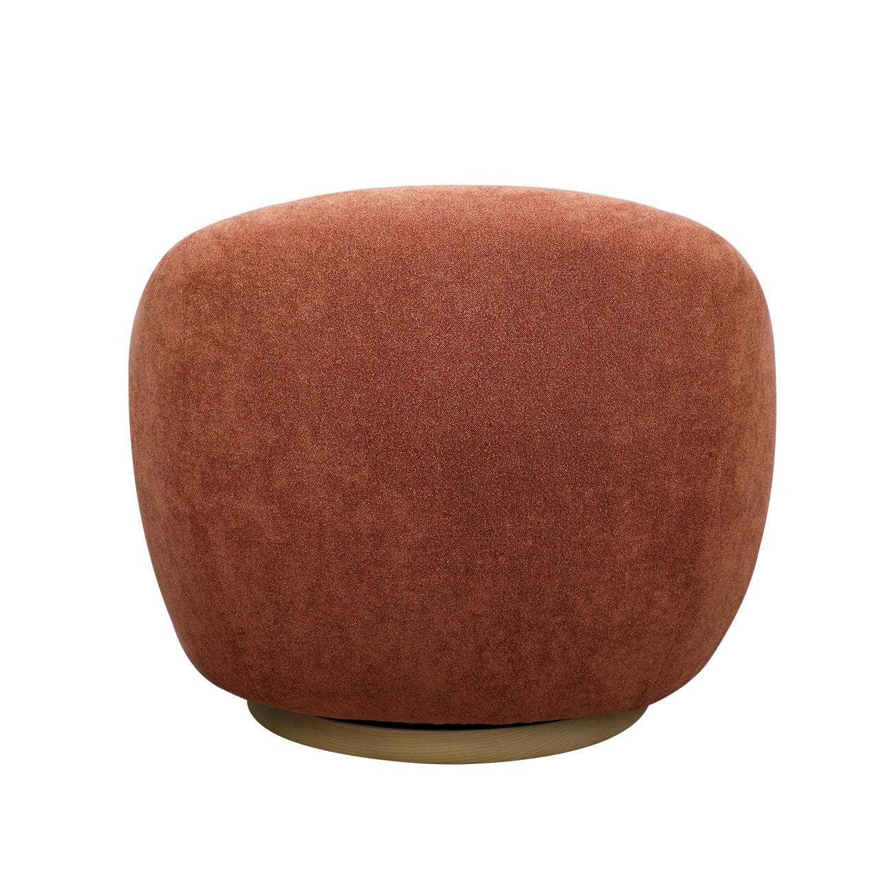 Aran Swivel Chair - Rust