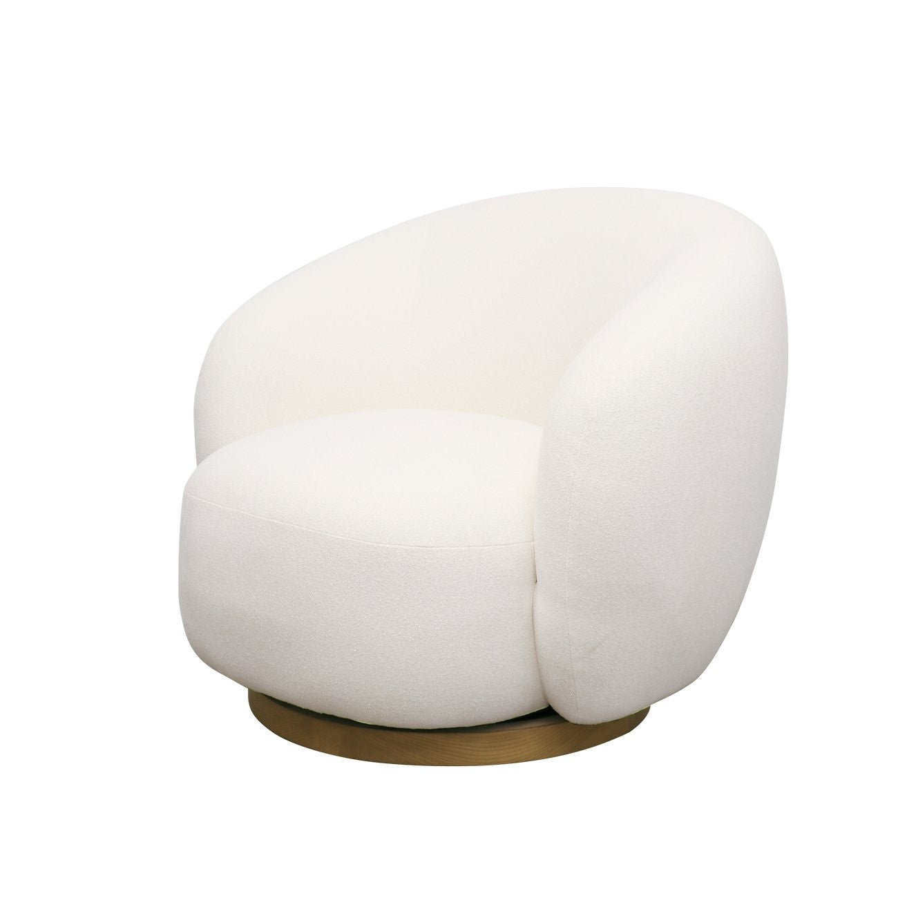 Aran Swivel Chair - Cream