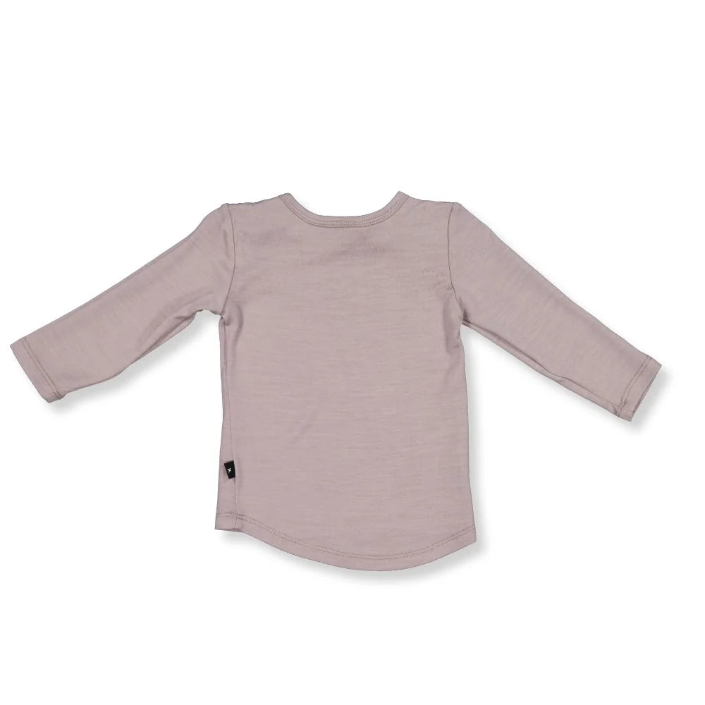 Wyatt Long Sleeve Tee - Taupe