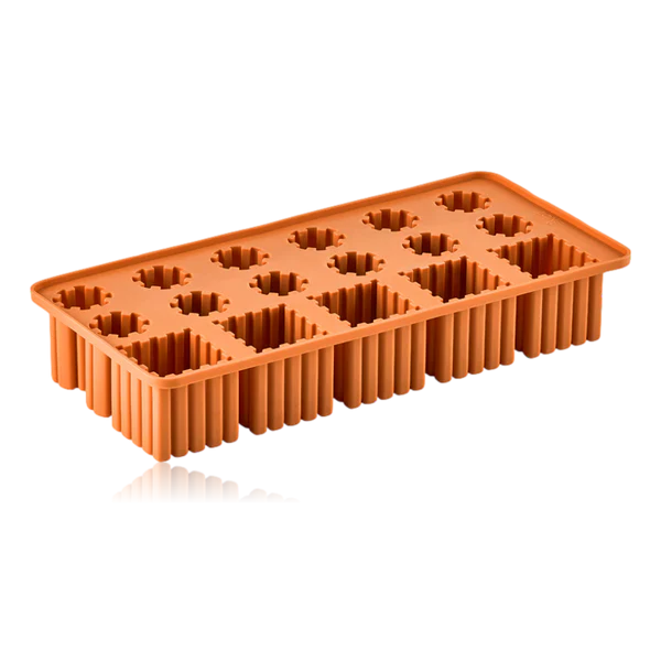 Ice Cube Tray - Apricot