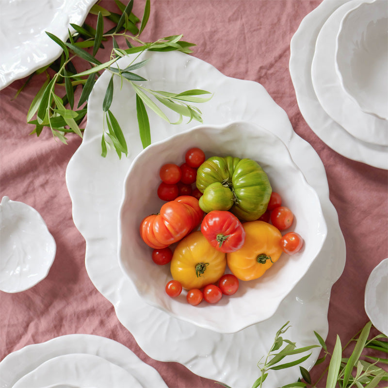 Melamine Cabbage Oval Platter 50cm