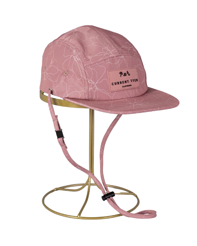 5 Panel Snapback - Rose Pink