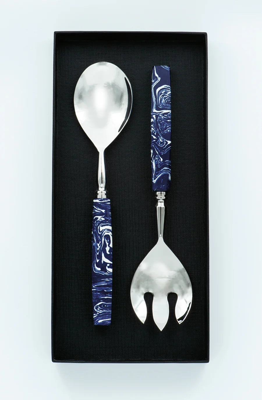 Salad Servers Set - Blue