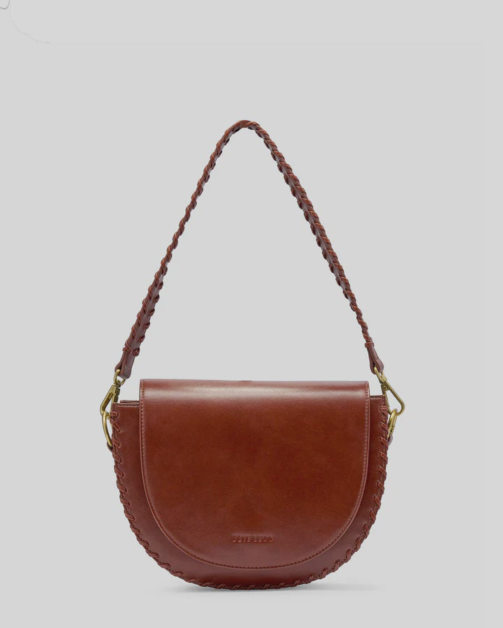 Daphne Shoulder Bag - SADDLE