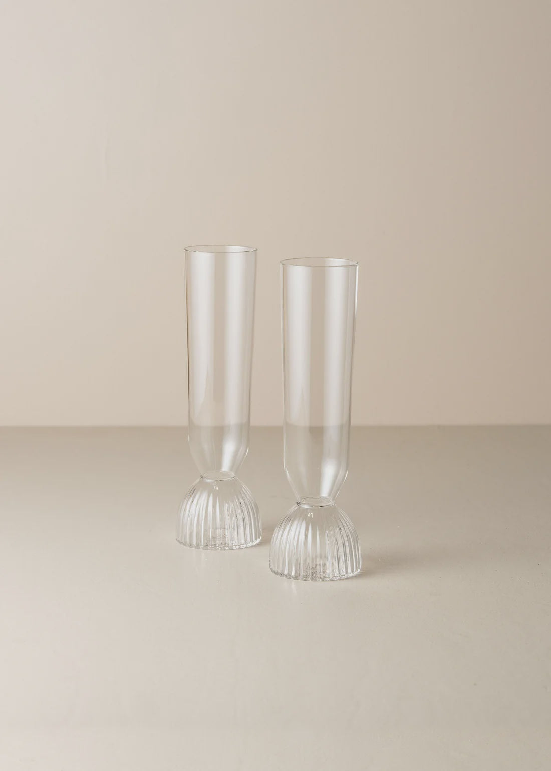 Kairos Champagne Flute | Clear | Set of 2