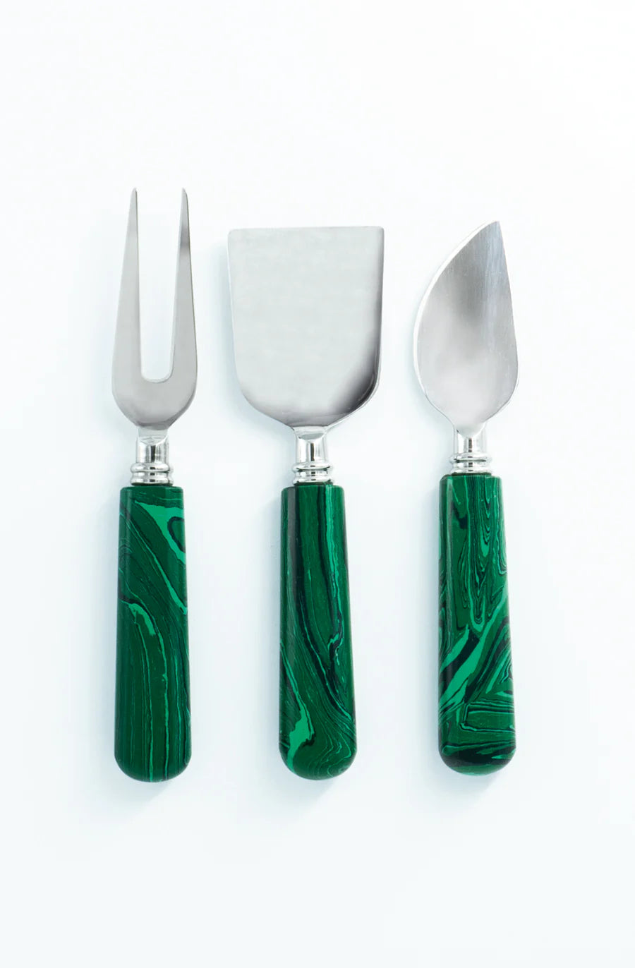 Cheese Set - Emerald