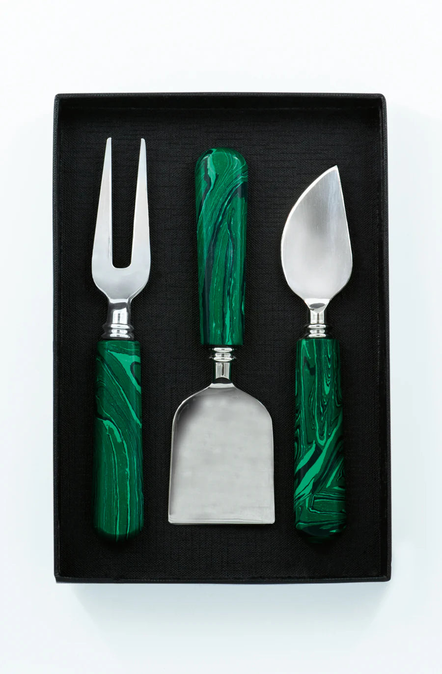 Cheese Set - Emerald