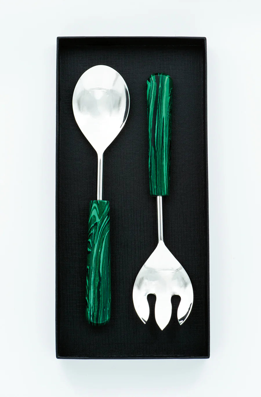 Salad Servers Set - Emerald