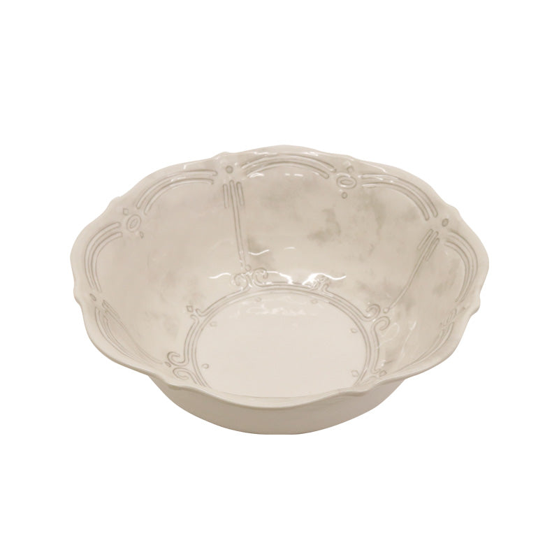 Melamine French Grey Bowl 30cm