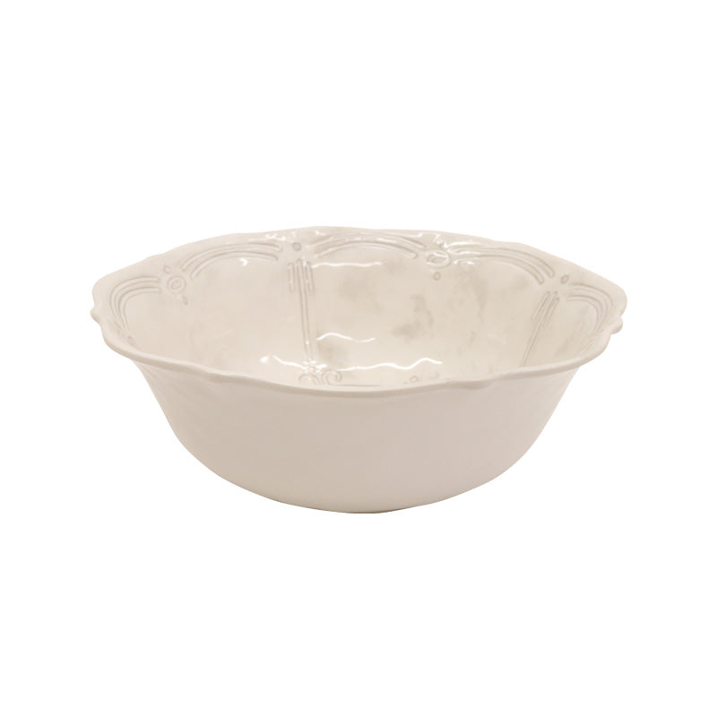 Melamine French Grey Bowl 30cm