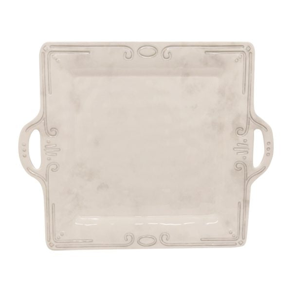 Melamine French Grey Rectangle Platter 45cm