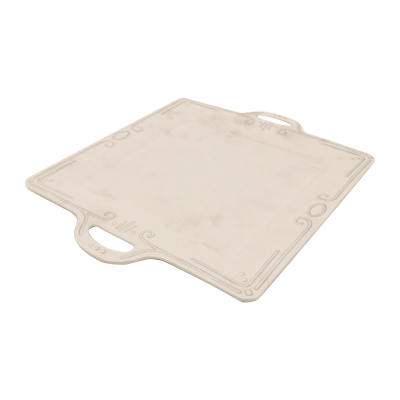 Melamine French Grey Rectangle Platter 45cm