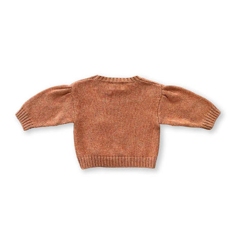 Balloon Sleeve Pull Over - Tawny