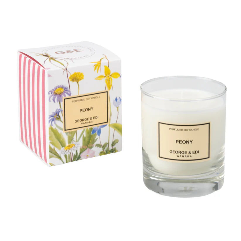 Peony Candle