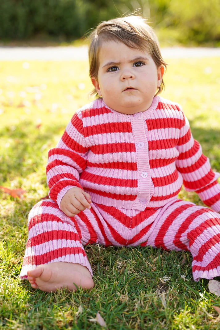 Strawberry Sundae Flare Pants