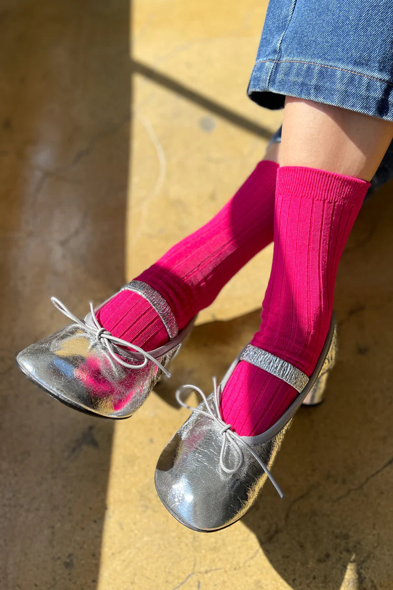 HER SOCKS - Fuschia