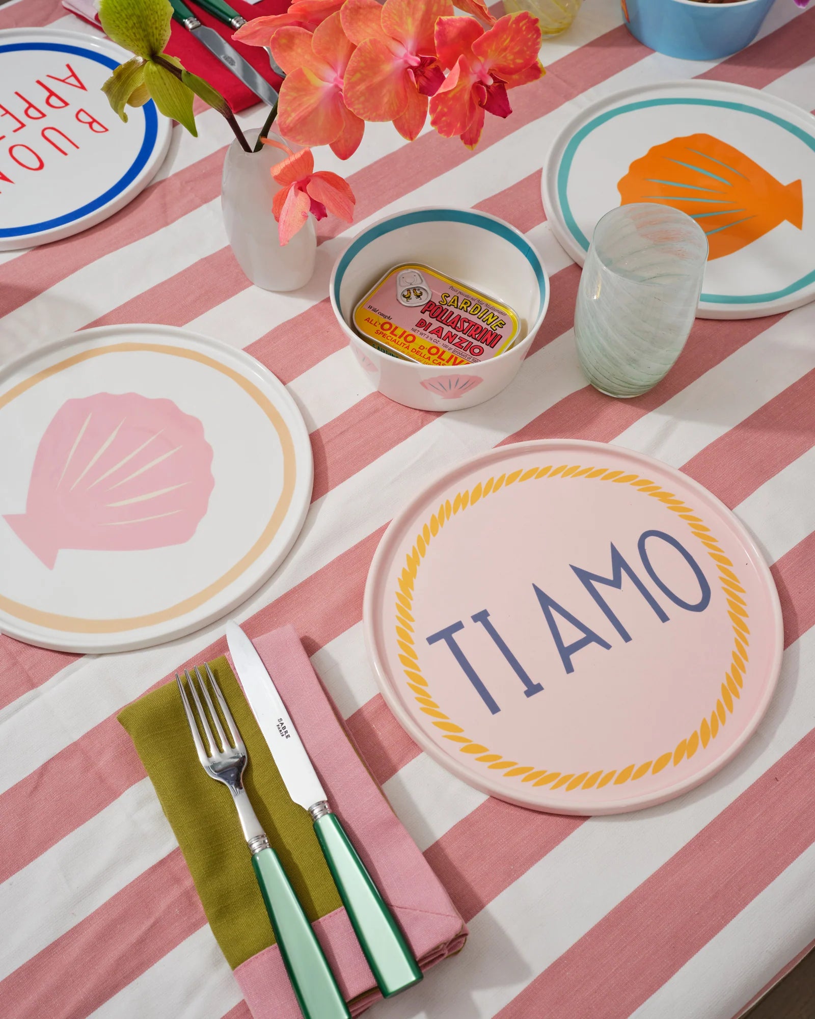 Pink Ti Amo Plate