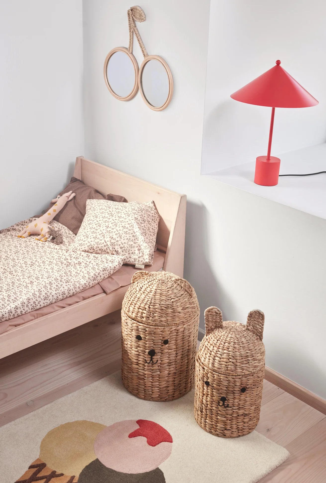 Bear & Rabbit Storage Basket Set