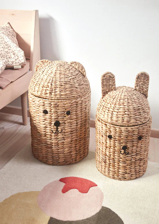 Bear & Rabbit Storage Basket Set