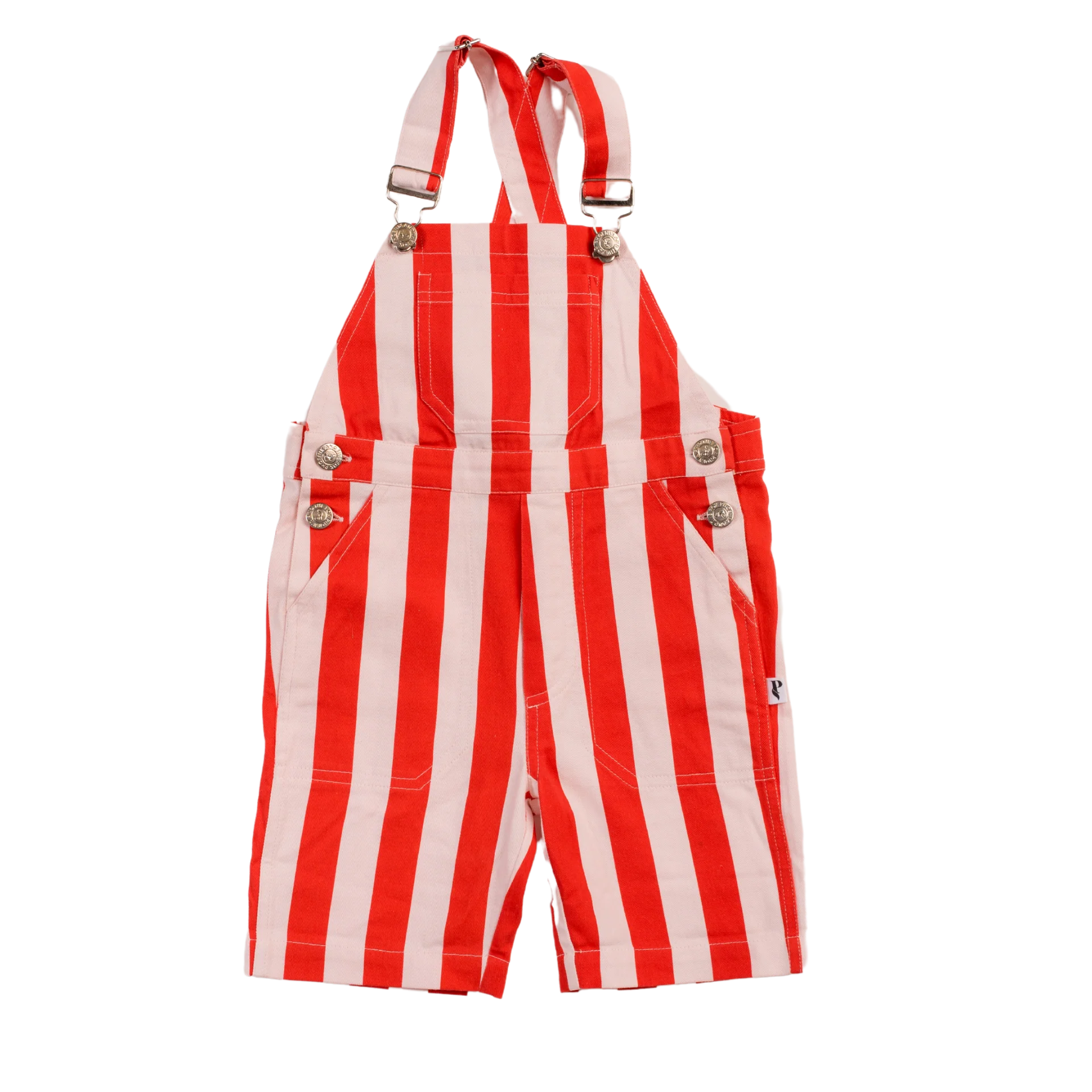 Overalls - Circus Stripe