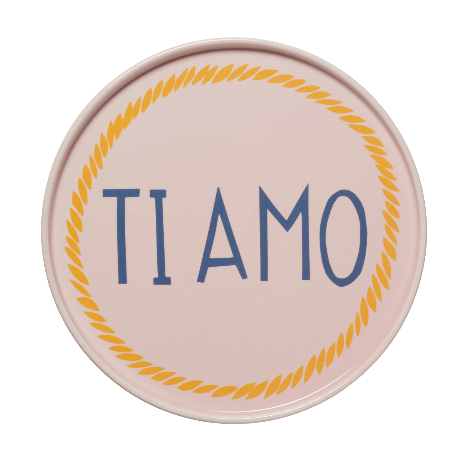 Pink Ti Amo Plate