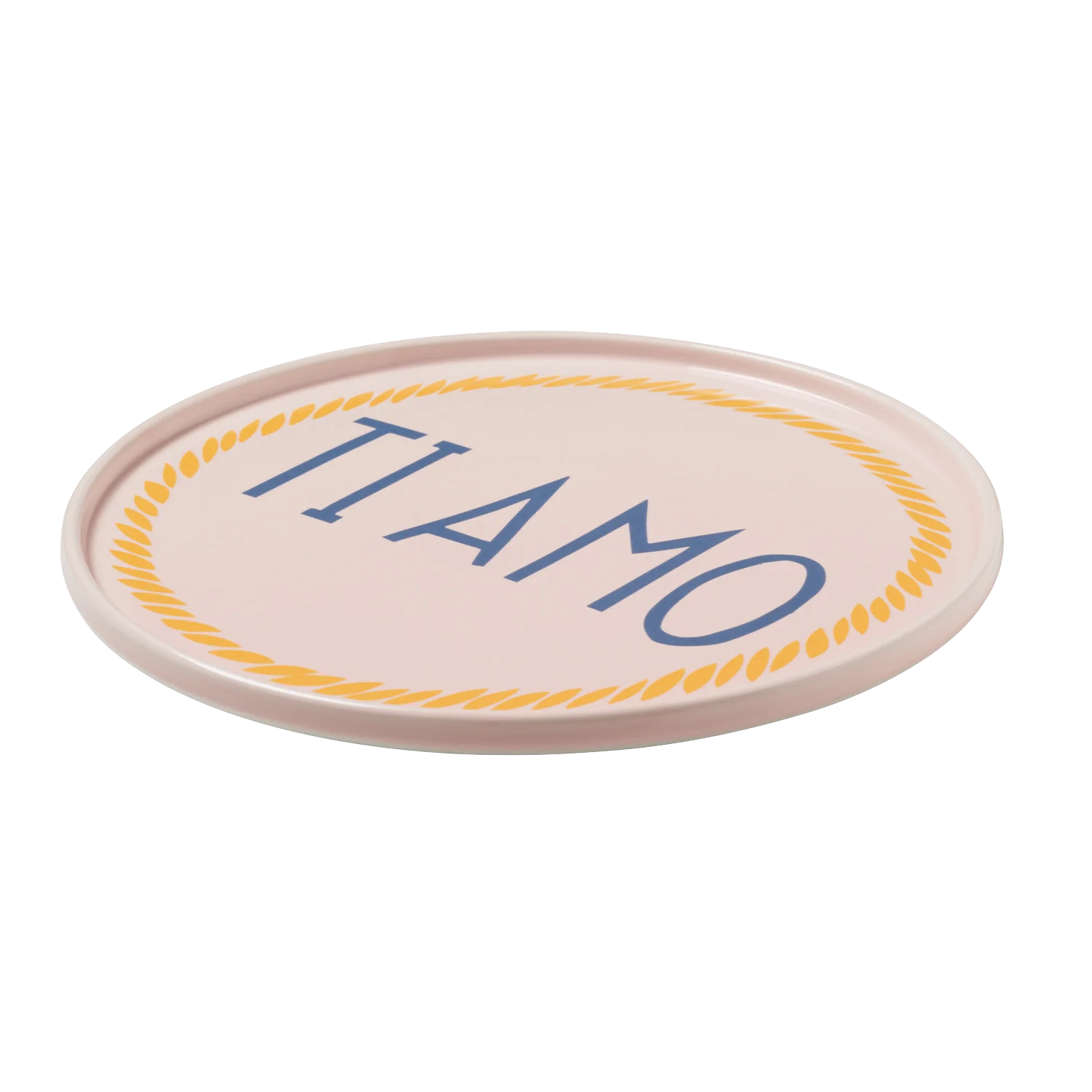 Pink Ti Amo Plate