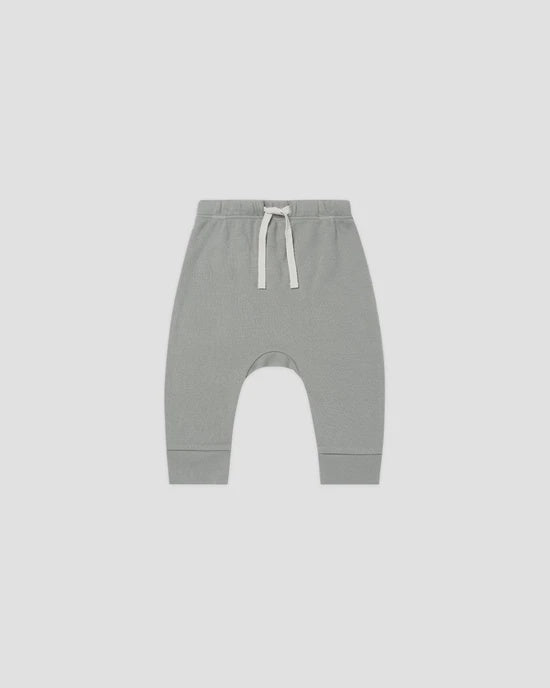 Drawstring Pant - Dusty Blue