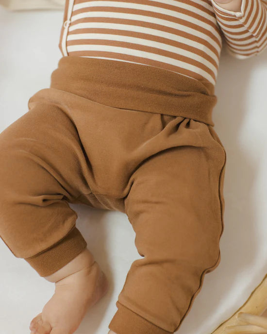 Baby Pant Set - Cinnamon Stripe