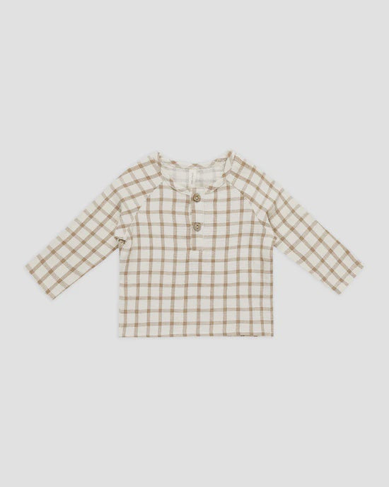 Zion Shirt - Cinnamon Plaid