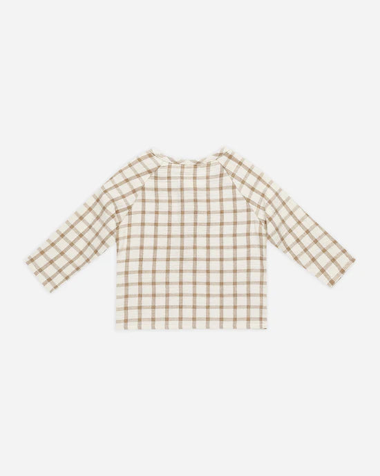 Zion Shirt - Cinnamon Plaid