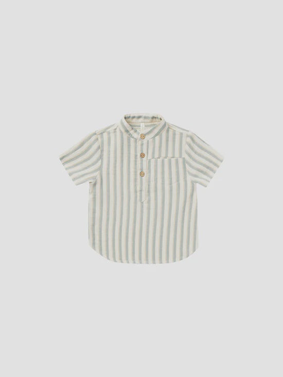 Mason Shirt - Ocean Stripe