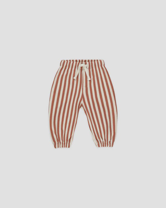 Relaxed Jogger - Poppy Stripe