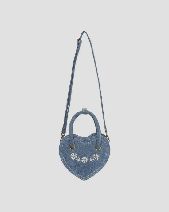 Heart Purse - Indigo