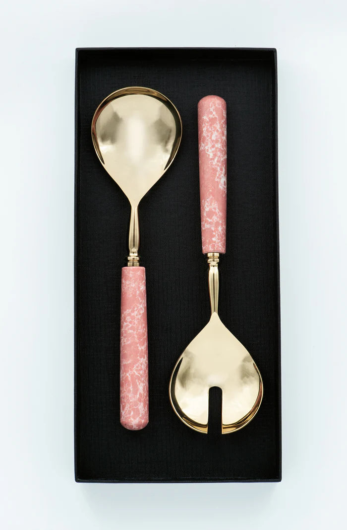 Salad Servers Set - Rose