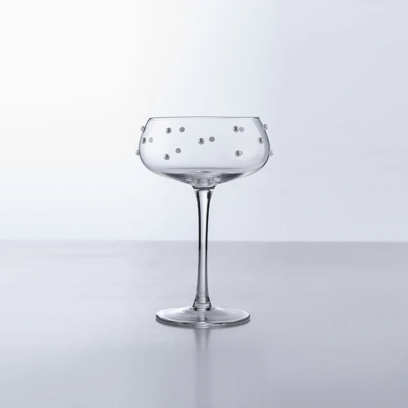 The Perfect Pearl Coupe- Set of 4 - Clear