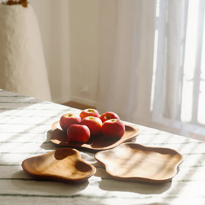 Wonky Teak Bowl