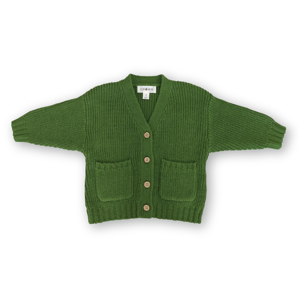 Pocket Cardigan - Verde