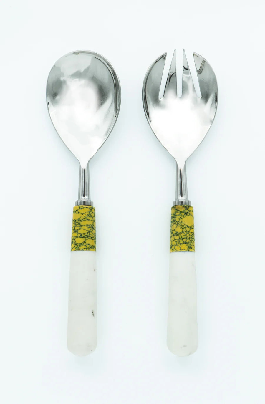 Salad Servers Set - Ochre