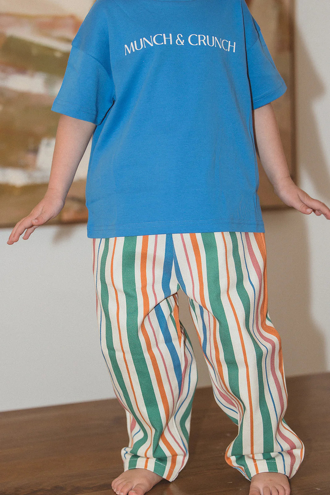 Multicolour Canvas Pant