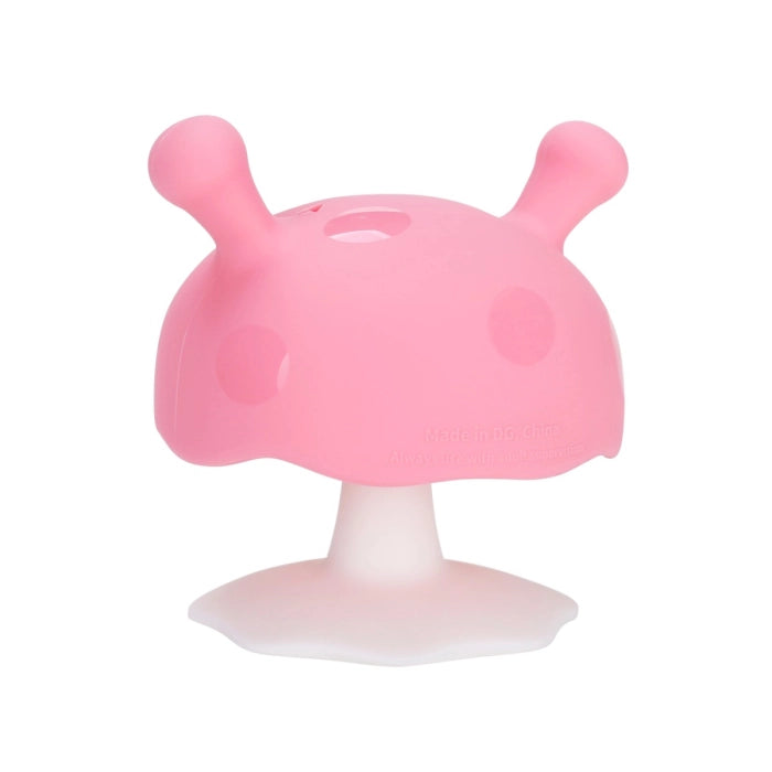 Mushroom Teether - Pink