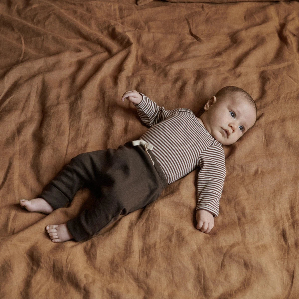 Long Sleeve Bodysuit - Pinecone