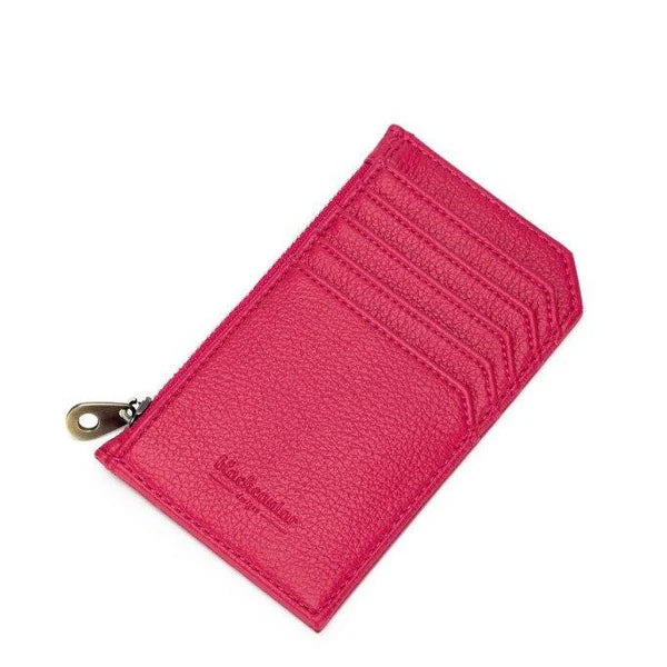 Gabbie Raspberry Card Holder