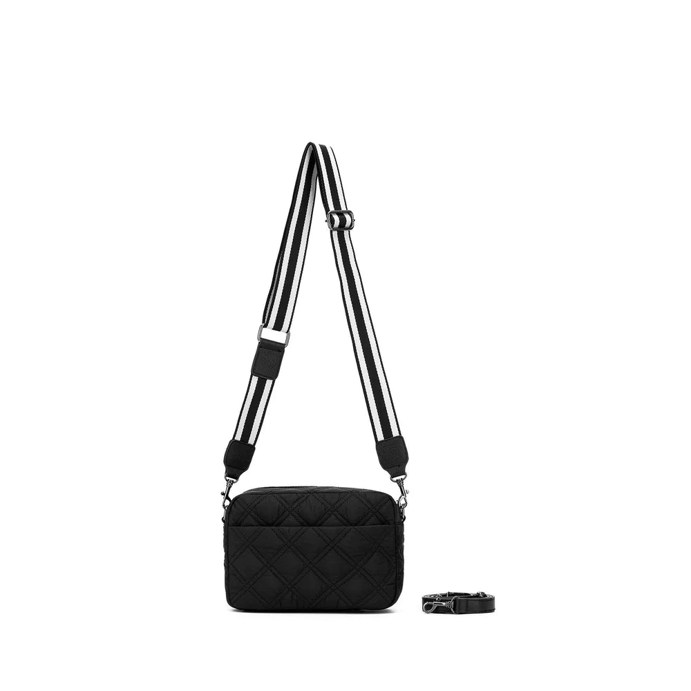 Melrose Quilted Raven Bag