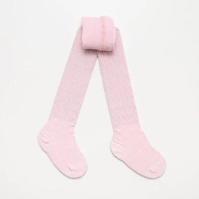 Lamington Cable Tights - Size 1-2Y